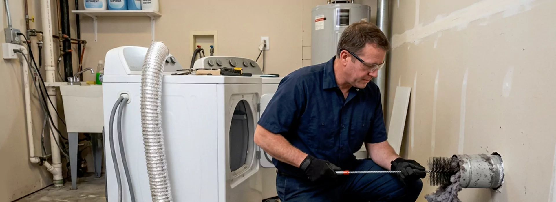Clogged Dryer Vent Repair in Brick Township, New Jersey