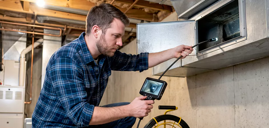 Post-Renovation Duct Inspection in Brick Township