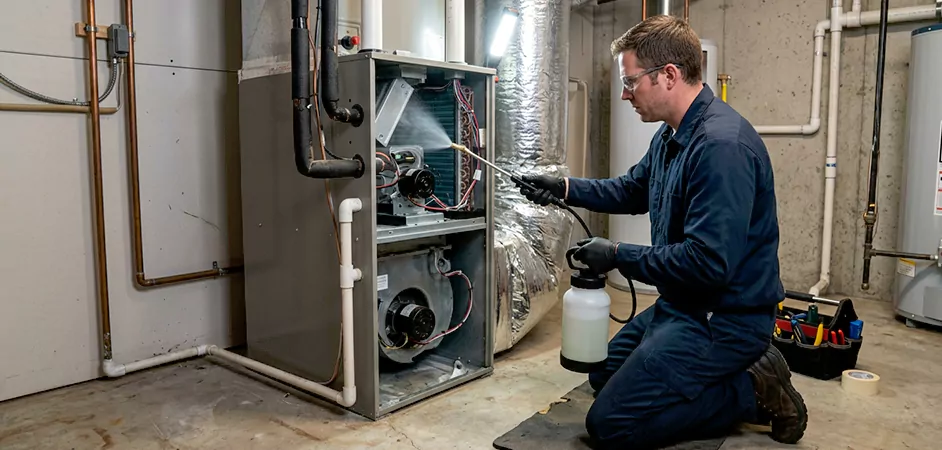 Air Handler Antimicrobial Treatment in Brick Township