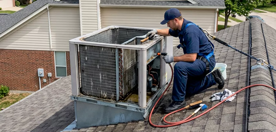 Rooftop Unit Cleaning in Brick Township