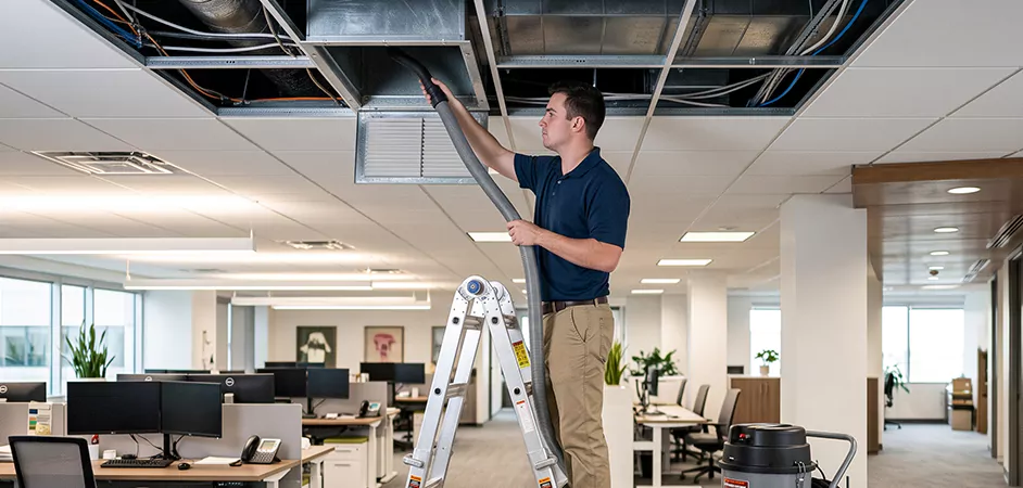 Restaurant Dining Room Duct Cleaning in Brick Township