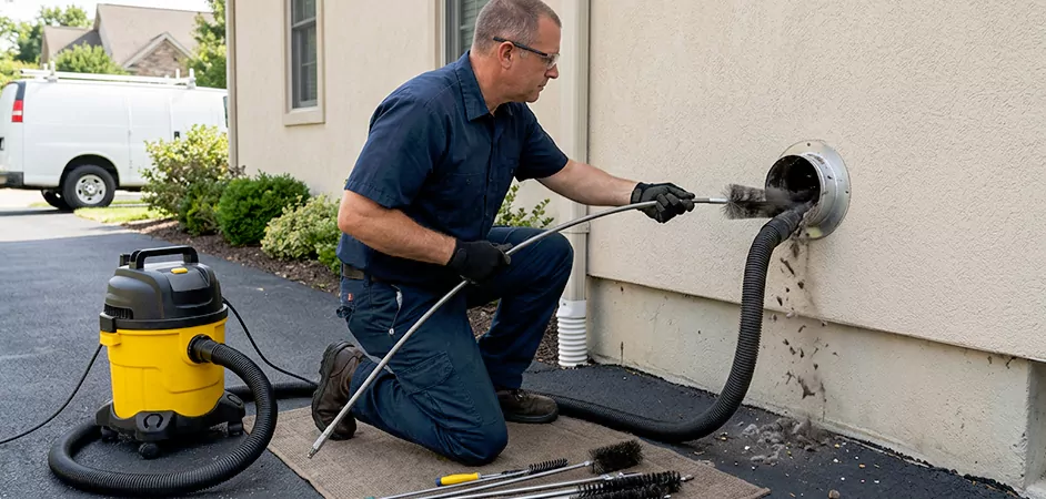 Eco Friendly Commercial Dryer Vent Cleaning in Brick Township